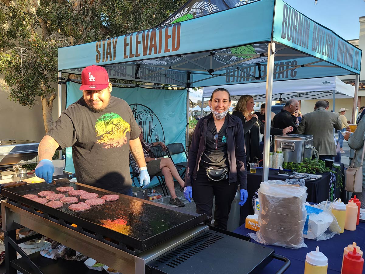 Burnin Daylight Brwery at Taste of the Bay, a Mariner's Main Event for St. Lawrence Martyr School, Redondo Beach