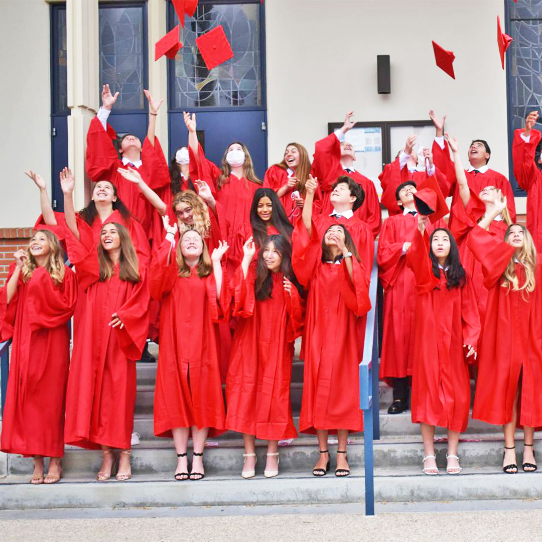 Saint Lawrence Martyr School 8th grade graduation class