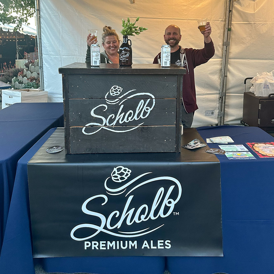 Scholb at 2023 Taste of the Bay to benefit St. Lawrence Martyr School, Redondo Beach