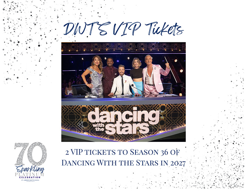 Dancing With The Stars -SLM Live Auction 70th Anniversary