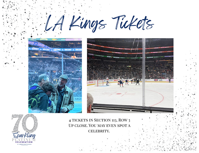 LA Kings -SLM Live Auction 70th Anniversary