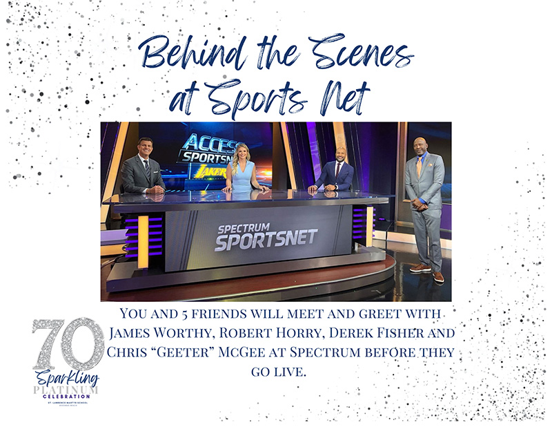 SportsNet -SLM Live Auction 70th Anniversary